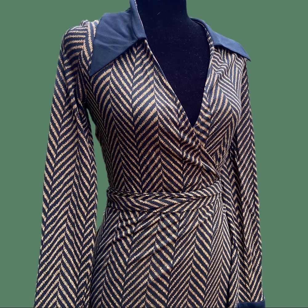 diane von furstenberg billie jean wrap silk dress